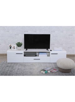 Zibit TV Unit with Drawer White