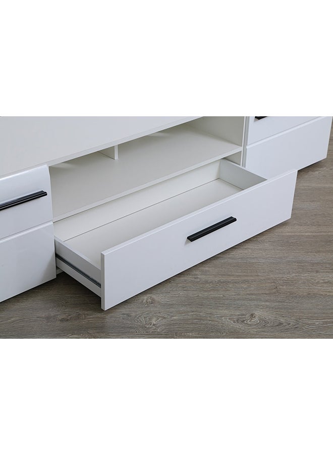 PAN emirates - Zibit TV Unit with Drawer White - Image 1