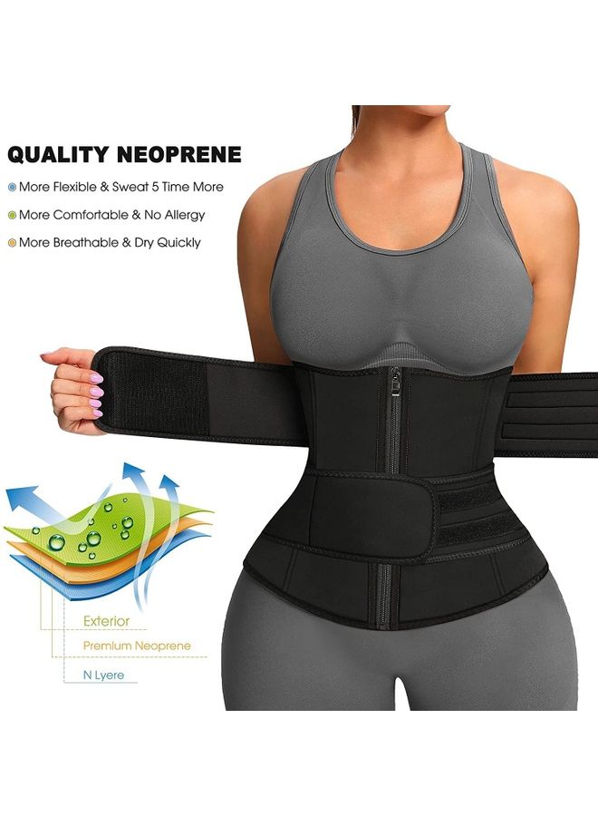 Alfa.life Waist Trainer Belt Waist Cincher Trimmer Slimming Workout Body Shaper 50 x 80cm  - Image 2