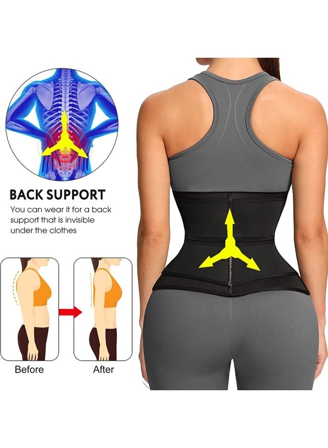 Alfa.life Waist Trainer Belt Waist Cincher Trimmer Slimming Workout Body Shaper 50 x 80cm  - Image 3
