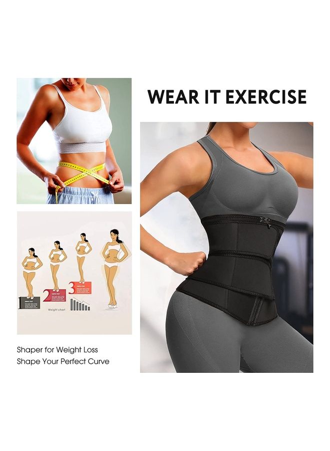 Alfa.life Waist Trainer Belt Waist Cincher Trimmer Slimming Workout Body Shaper 50 x 80cm  - Image 5