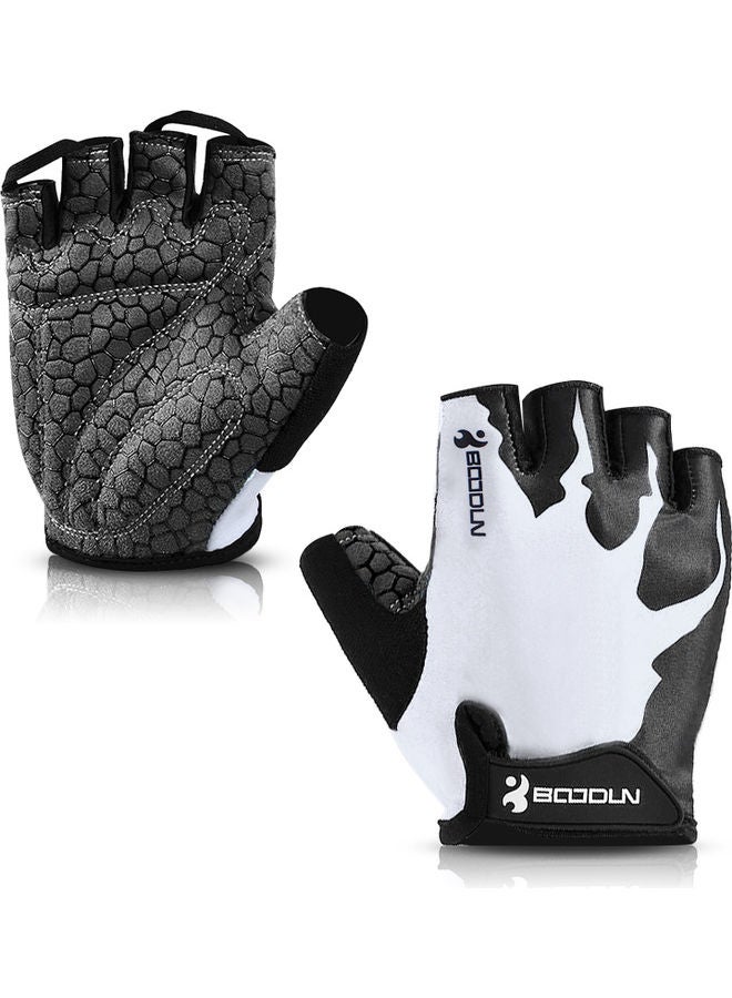 BOODUN Cycling Half Finger Gloves 10x2x10cm - Image 1