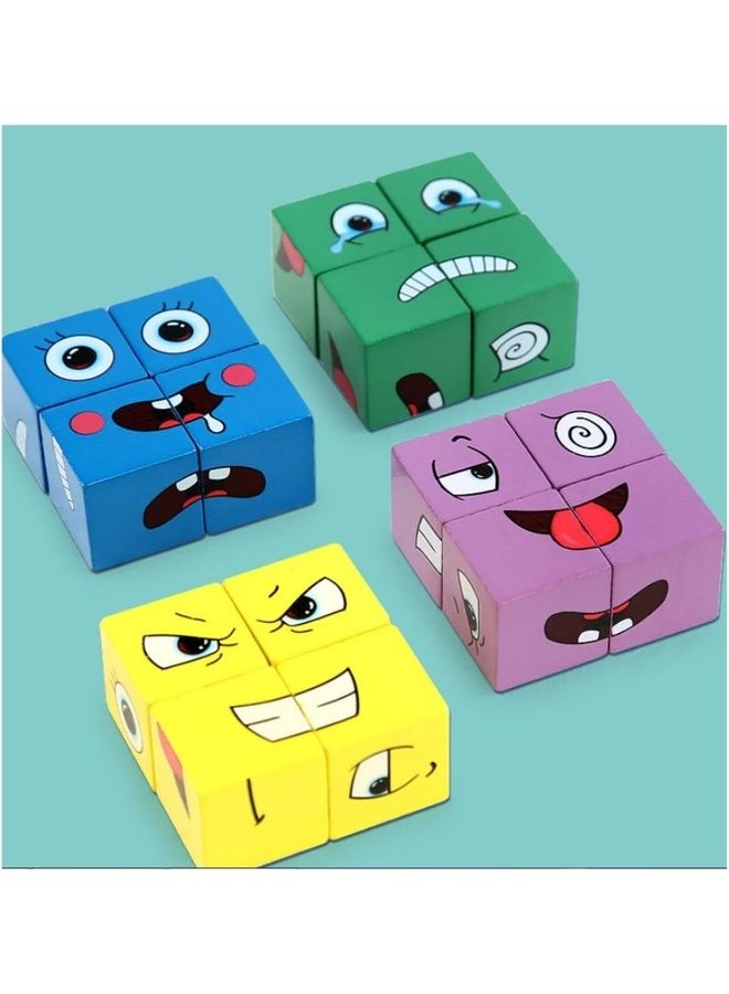 Generic Face Change Rubik's Cube Building Blocks  - Image 2