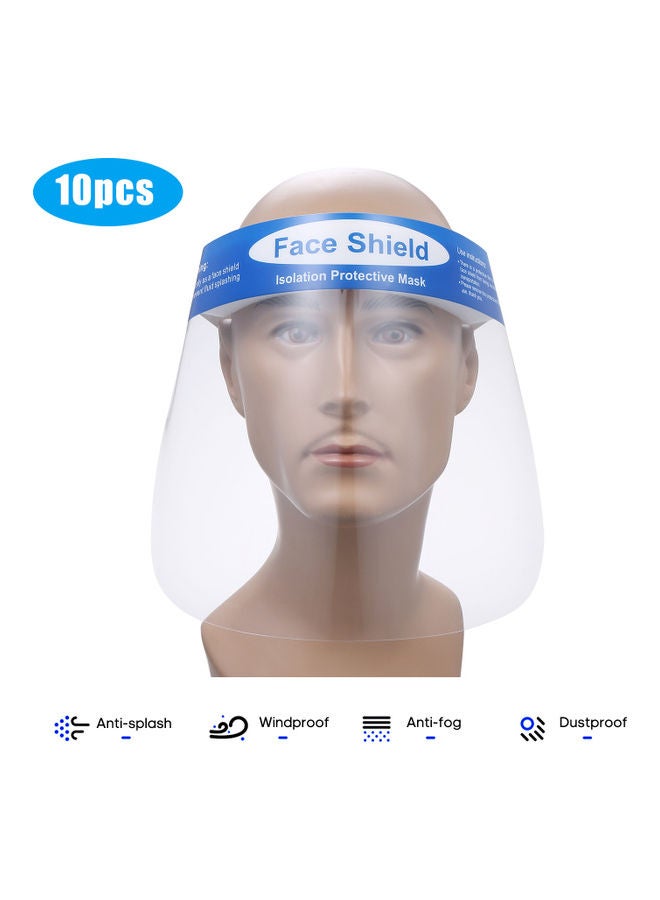 10-Piece  Face Shields - Image 1