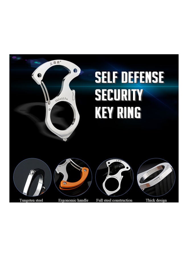 Generic Outdoor Multi-Tool Key Chain Ring 16x2x7cm  - Image 5
