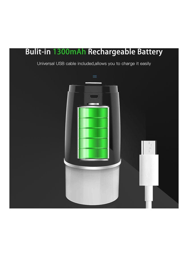 مضخة مياه شرب قابلة للشحن مزودة بمنفذ USB للتخييم في الأماكن الخارجية 14x6.5سم - Image 2