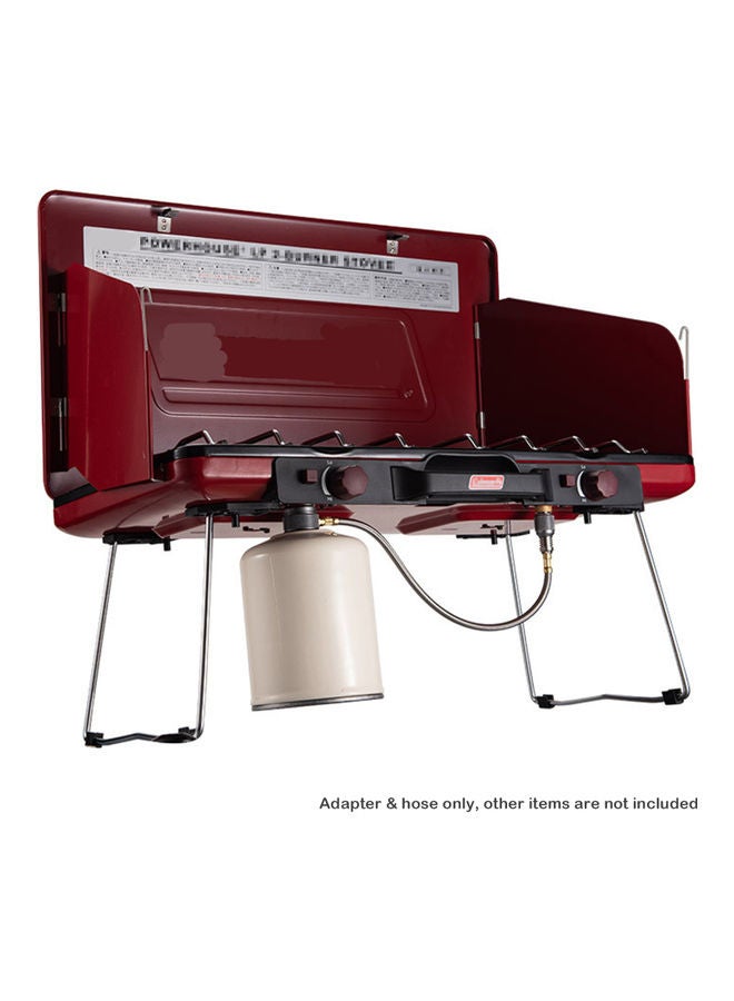 كامبينج مون خرطوم محول لموقد الغاز للتخييم مع قاعدة تثبيت 25.00*4.00*17.80سم - Image 2