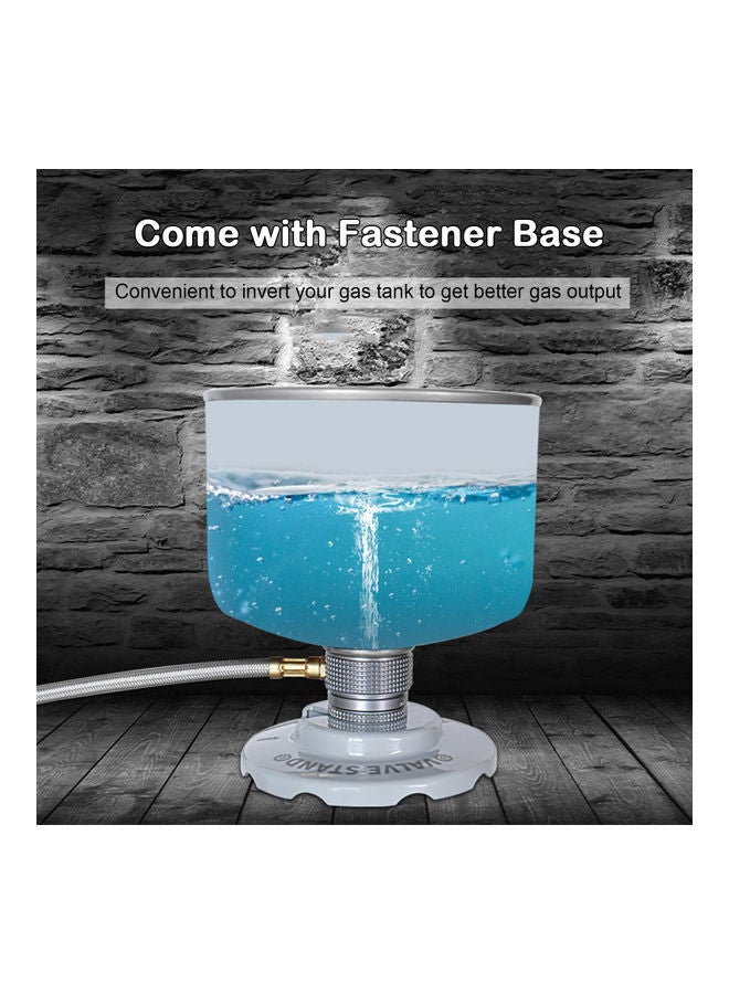 كامبينج مون خرطوم محول لموقد الغاز للتخييم مع قاعدة تثبيت 25.00*4.00*17.80سم - Image 3