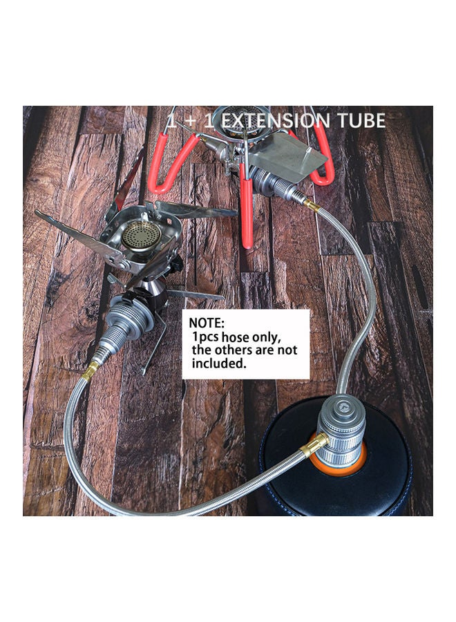 كامبينج مون خرطوم محول لموقد الغاز للتخييم مع قاعدة تثبيت 25.00*4.00*17.80سم - Image 5