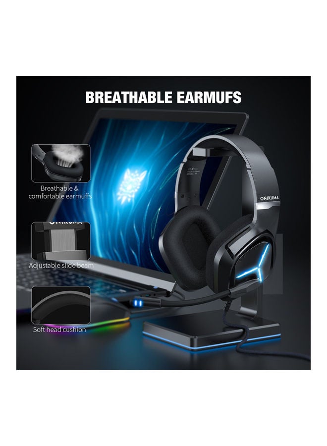 Bluetooth Over-Ear Earphones Black - Image 2