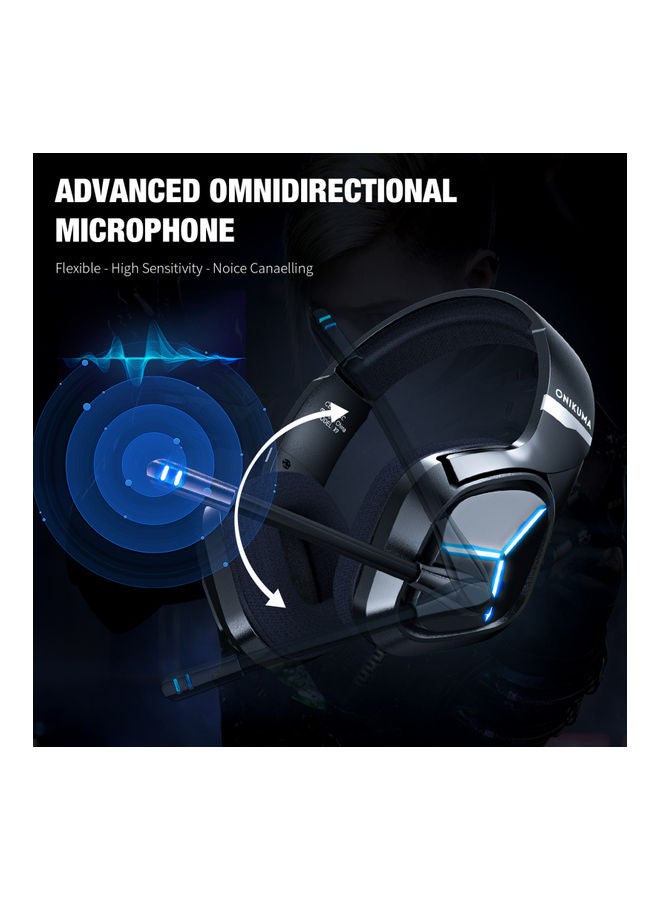 Bluetooth Over-Ear Earphones Black - Image 5