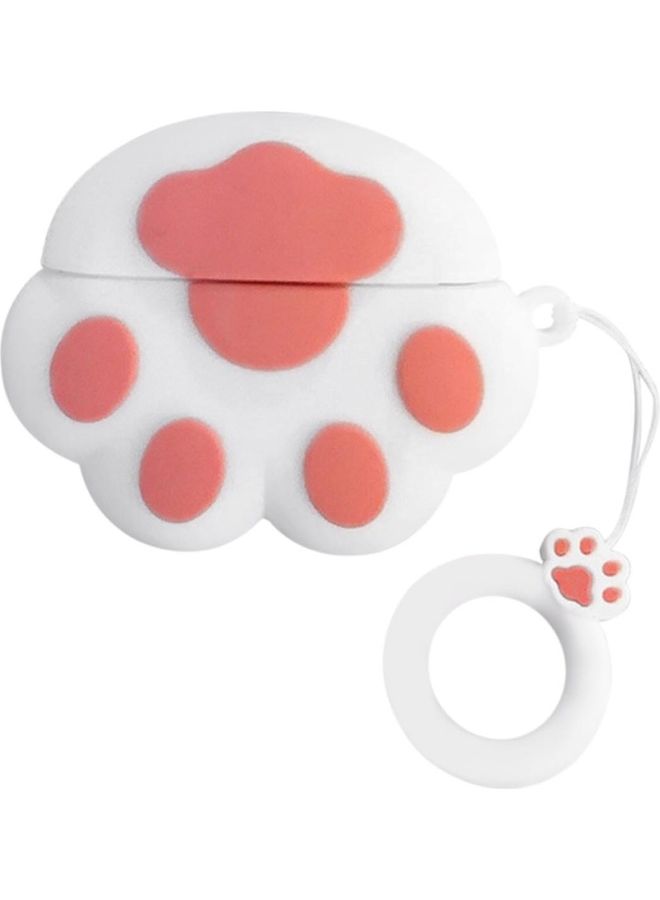 Generic Headset Protective Case For Apple AirPods Pro White/Pink  - Image 1