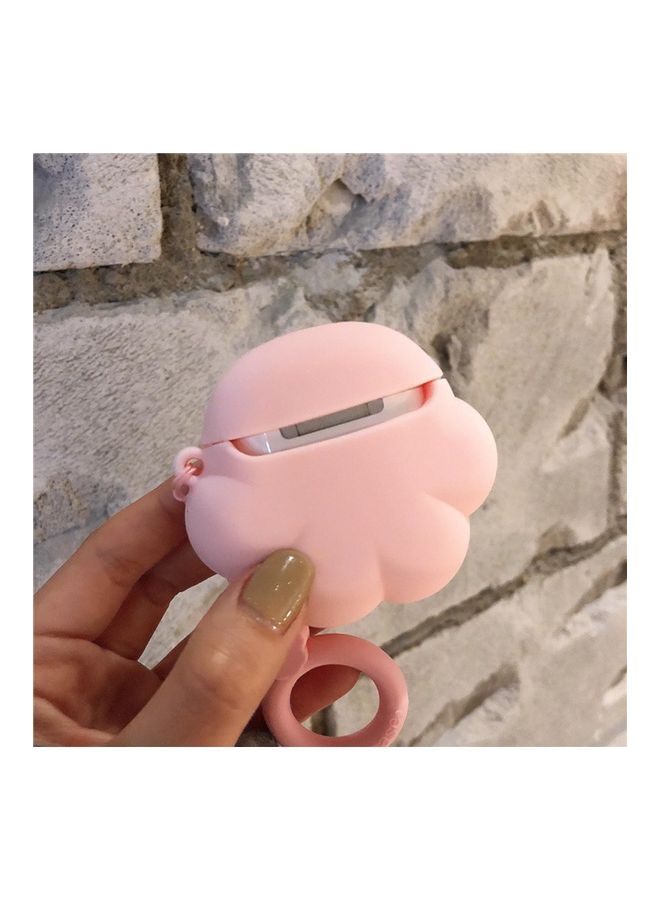 Generic Headset Protective Case For Apple AirPods Pro White/Pink  - Image 5