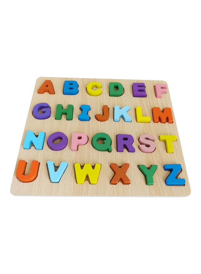 Upper Case Alphabets Wooden Puzzle Set 24 x 21cm - Image 2