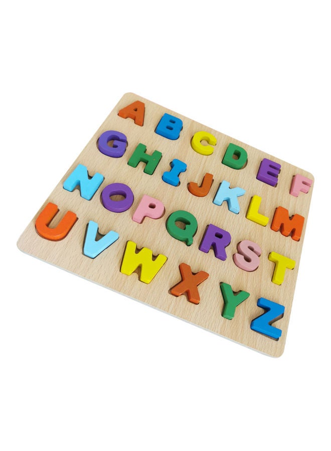 Upper Case Alphabets Wooden Puzzle Set 24 x 21cm - Image 4