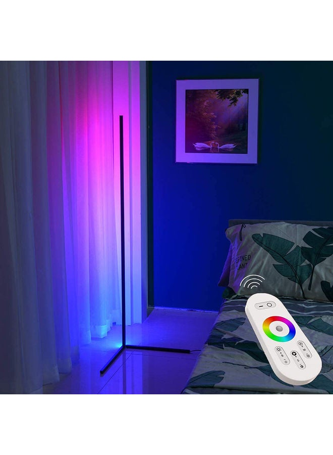 RGB Smart Corner Floor Lamp Multicolour 1.4meter - v1628857633/N50068444A_1