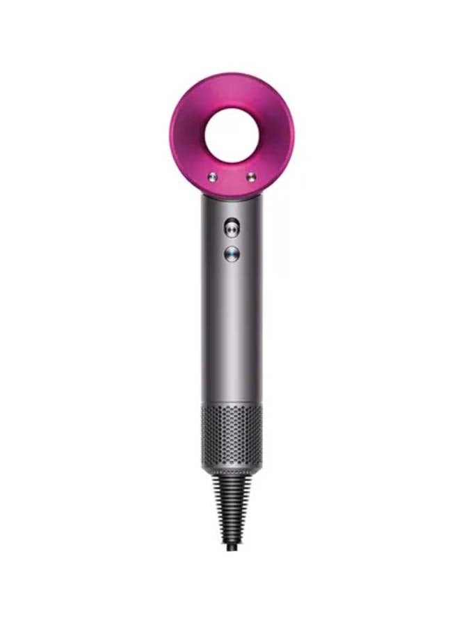 dyson Supersonic Hair Dryer With 4 Attachments Fuchsia/Iron - Image 1