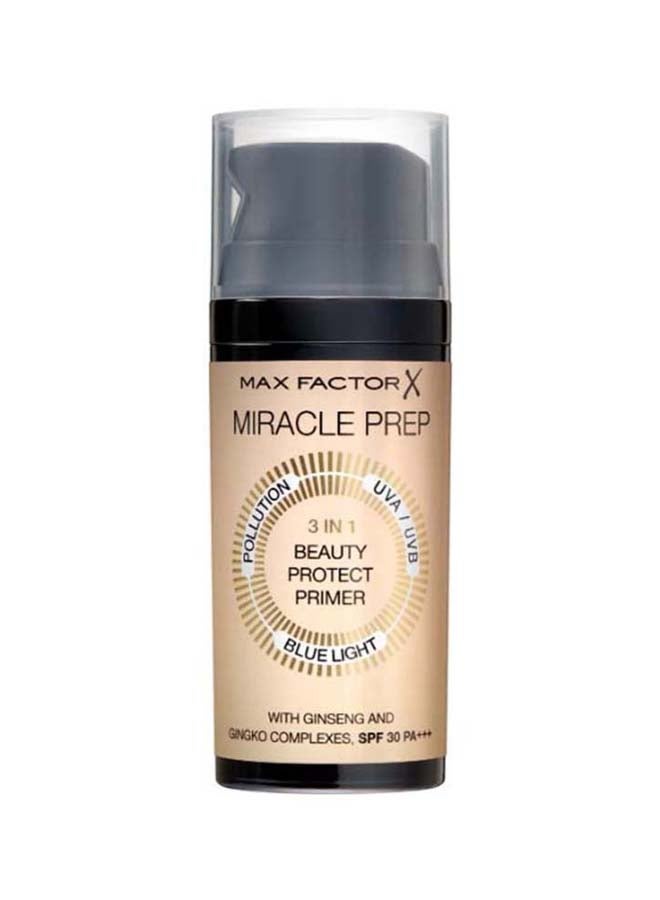 Miracle Prep Beauty Protect Primer SPF30 PA+++, 30 ml Beige - v1628863252/N33665388A_1