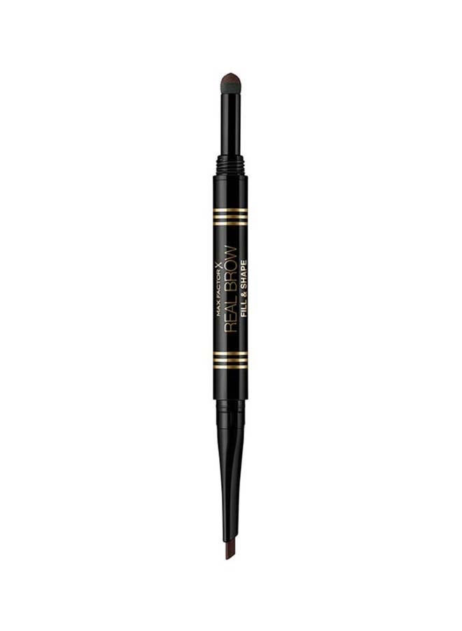 Max Factor Max Factor Real Brow Fill & Shape Eye Brow Pencil 0.66 ml 04 Deep Brown  - Image 1
