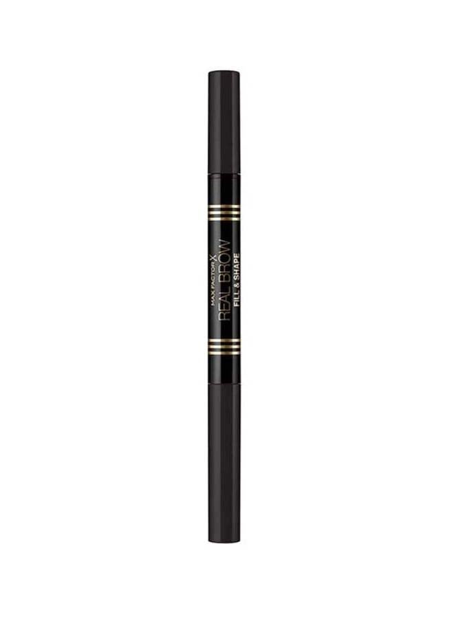 Real Brow Fill & Shape Eye Pencil 05 Black Brown