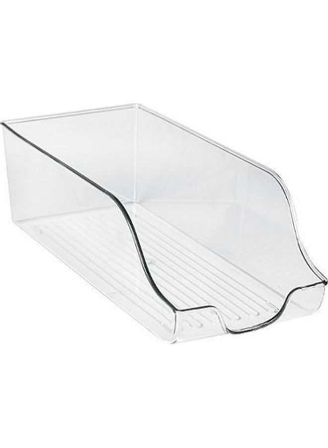 East Lady Fridge Soda Can Organizer Clear 35 x 10 x 15cm - Image 1