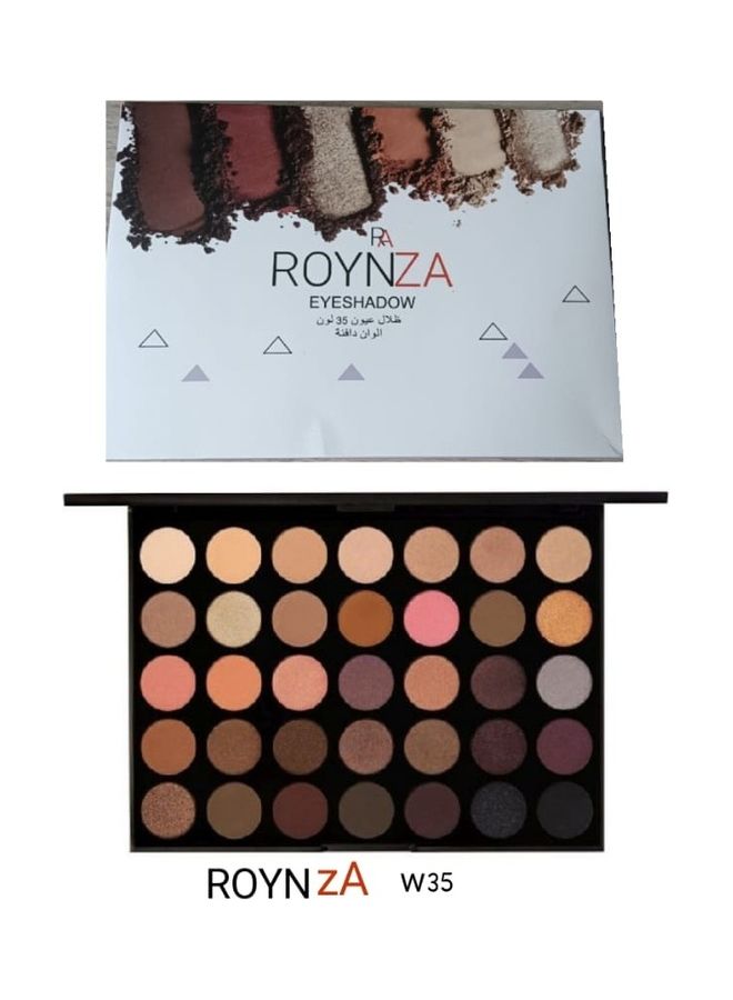 ROYNZA - 35 Colors Eye Shadow Palette w35 - Image 1