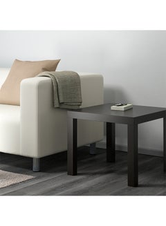 WK Lack Side Table Brown 55x55x45cm  - Image 2