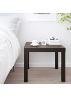 WK Lack Side Table Brown 55x55x45cm  - Image 3