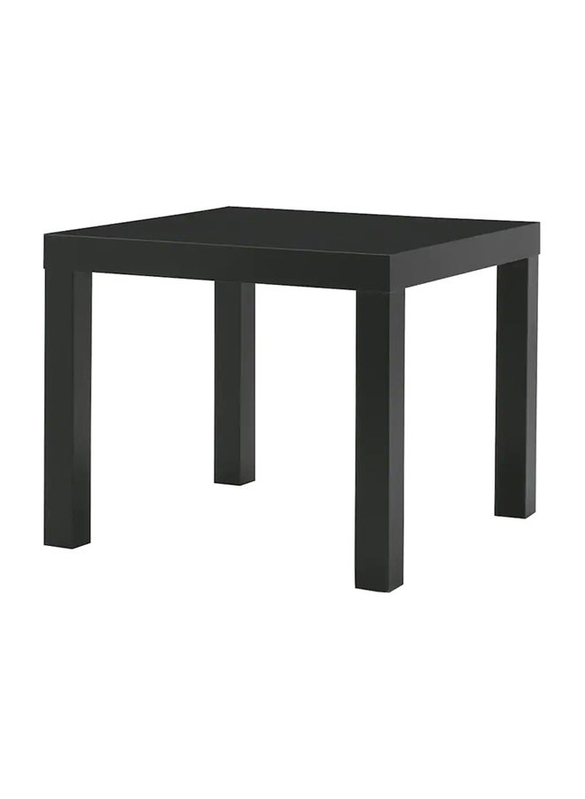 WK Lack Side Table Black 55x55x45cm  - Image 1