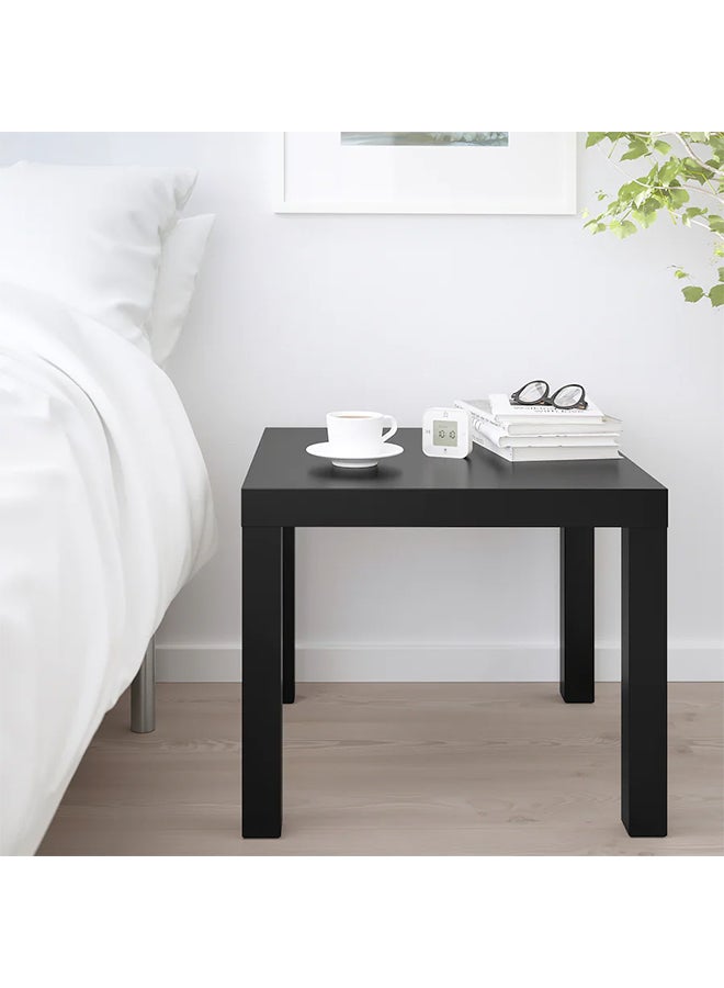 Lack Side Table Black 55x55x45cm - v1628921068/N49615368A_3