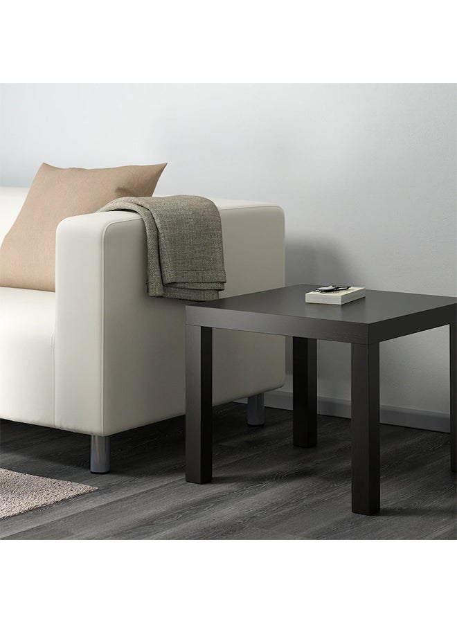 WK Lack Side Table Brown 55x55cm  - Image 2
