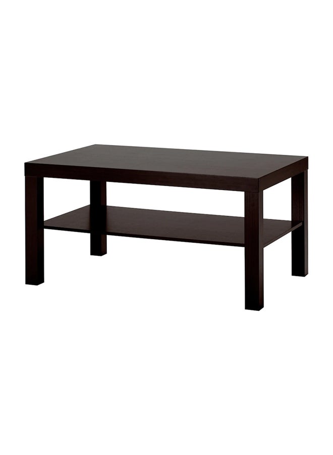 WK - Open Shelf Coffee Table Brown 90x55x45cm - Image 1