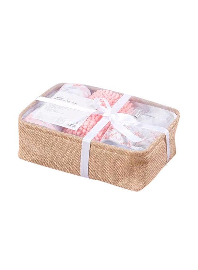 Noney 5-Piece Bathroom Accessory Set Multicolour 25x15x10cm - Image 1