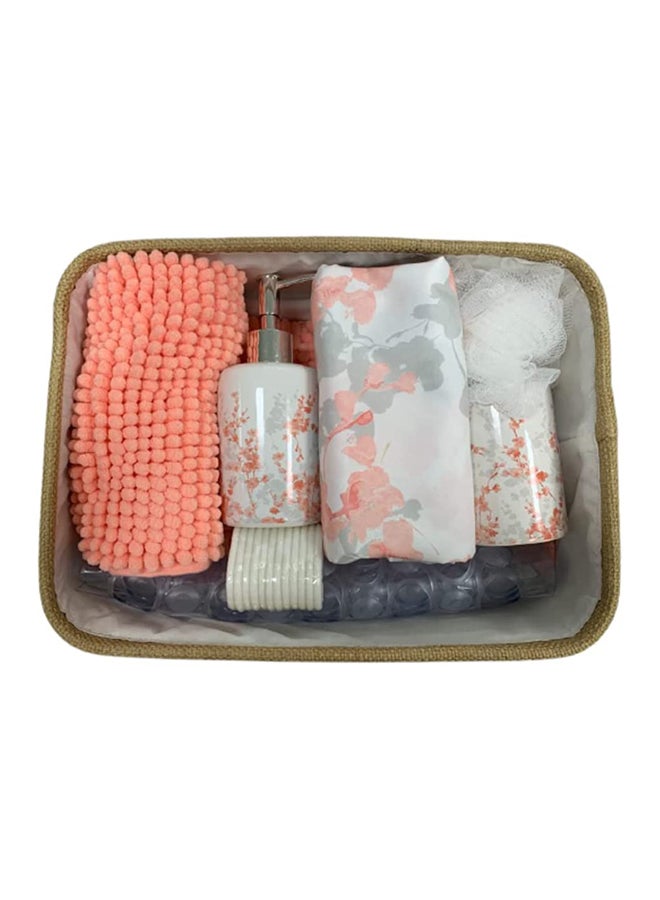 Noney 5-Piece Bathroom Accessory Set Multicolour 25x15x10cm - Image 2