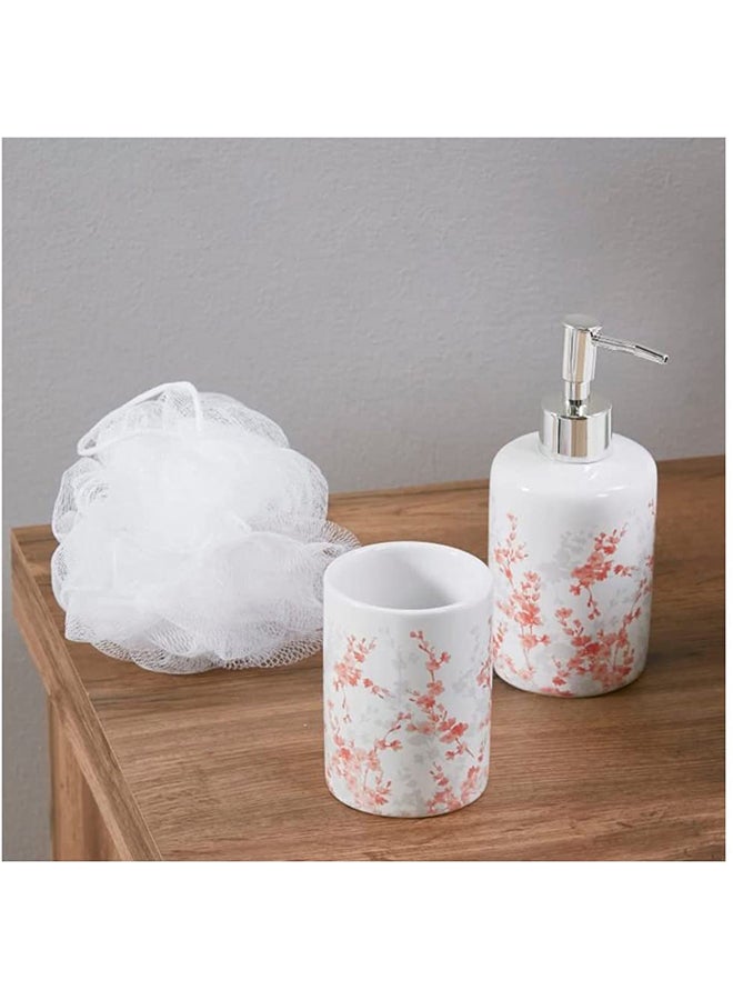 Noney 5-Piece Bathroom Accessory Set Multicolour 25x15x10cm - Image 4