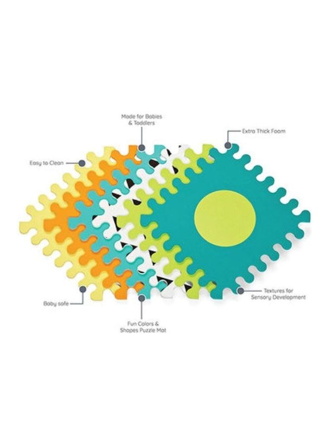 إنفانتينو مجموعة بساط لغز لين من الإسفنج، 6 قطع - Image 4
