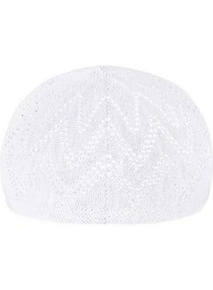 Generic Premium Turkish Quality Muslim Cap White  - Image 2