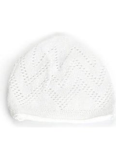 Generic Premium Turkish Quality Muslim Cap White  - Image 4