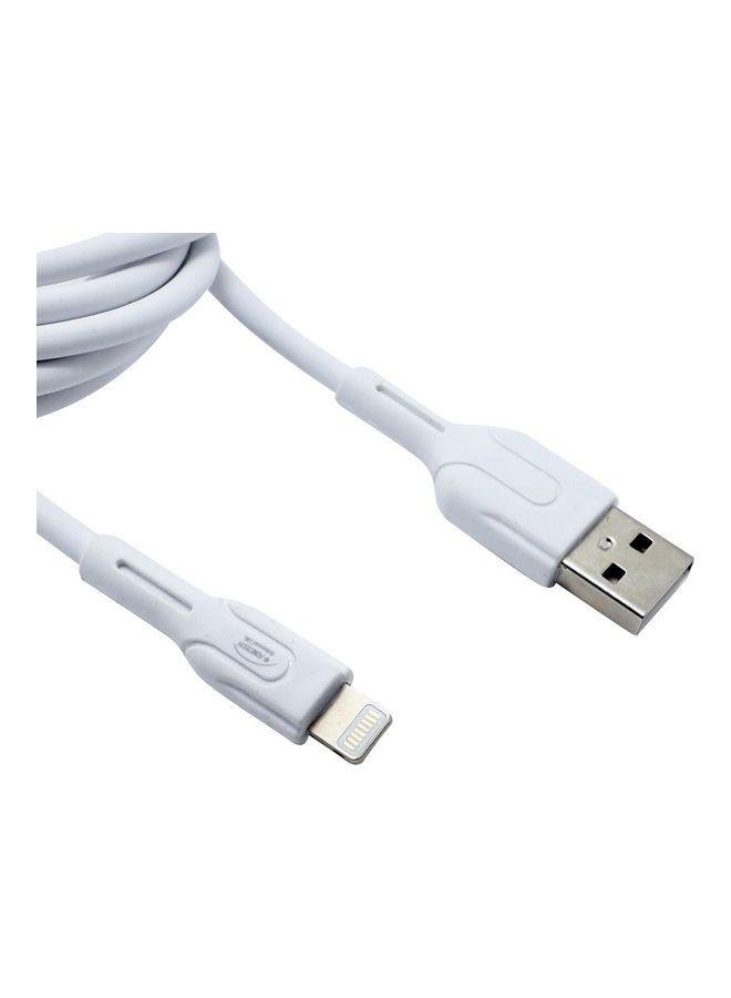 FONETECH i-Mate Lightning Cable For Charging And Syncing For iphone White - Image 3