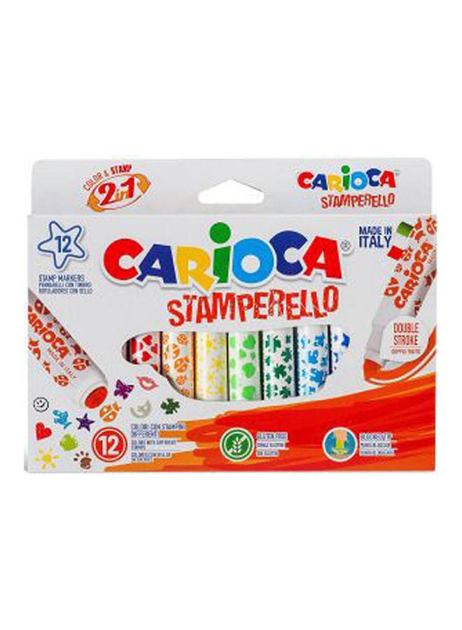 carioca Carioca Stamp Markers Multicolour 