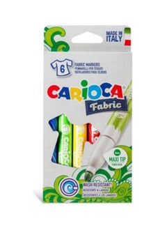 Carioca Cromatex6 Markers for Fabrics Multicolour