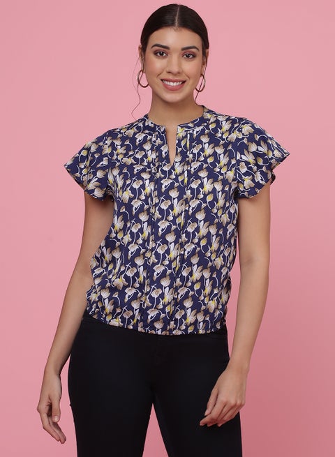 Floral Printed Top Multicolour