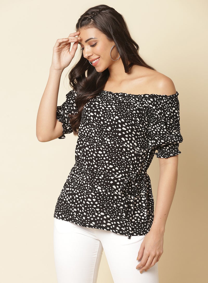 Aila Casual Stylish Top Multicolour  - Image 1