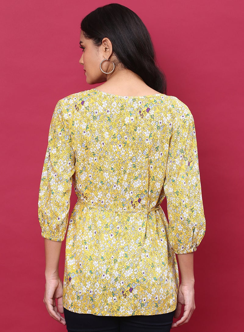 Aila Casual Printed Stylish Top Multicolour  - Image 2