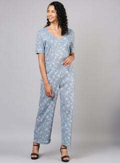 Comfortable Stylish Jumpsuit Blue