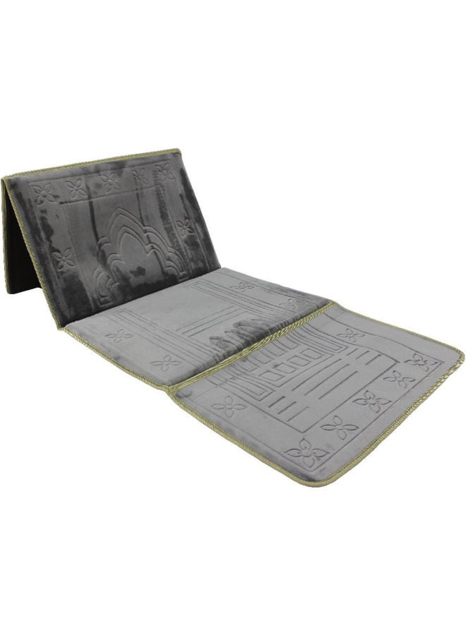 Foldable Prayer Mat Grey - Image 1