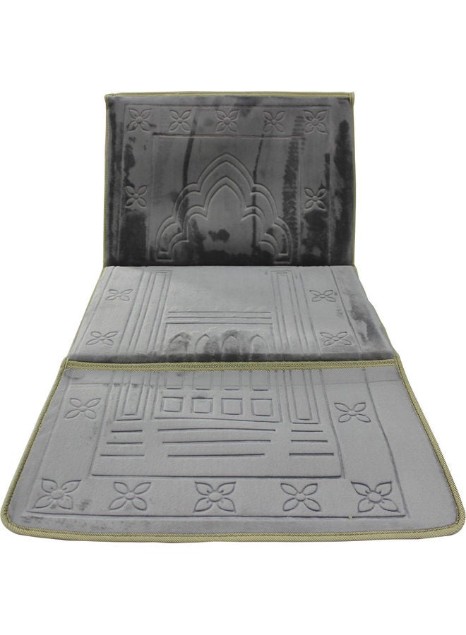 Foldable Prayer Mat Grey - Image 2