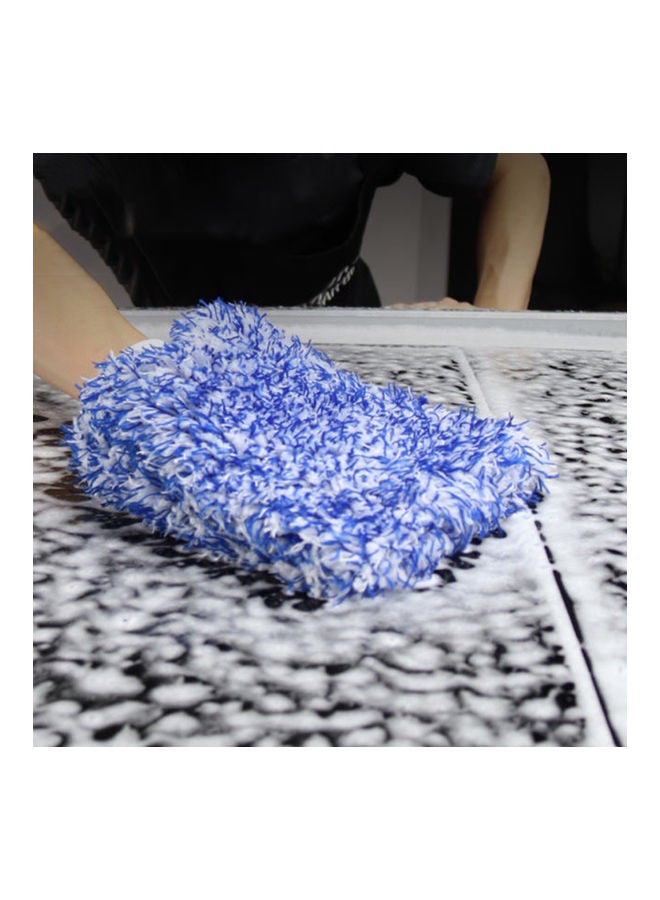 قفاز غسيل السيارة متعدد الوظائف من الألياف الدقيقة قابل للحمل الفائق - Image 2