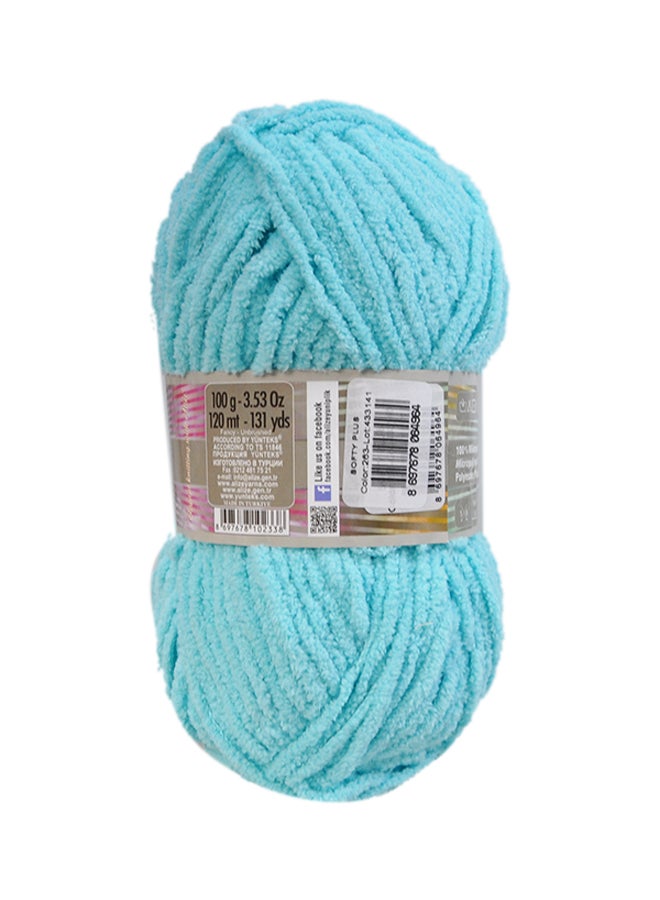 ALIZE Softy Plus Hand Knitting Yarn 263 Blue 100grams - Image 1