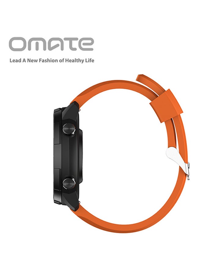 OMATE - T-One Smartwatch | Fitness Tracker | Touch Display | Health Monitor | Heart Rate Sensor | Real Time Tracking | Body Temperature Monitor | Orange - Image 1